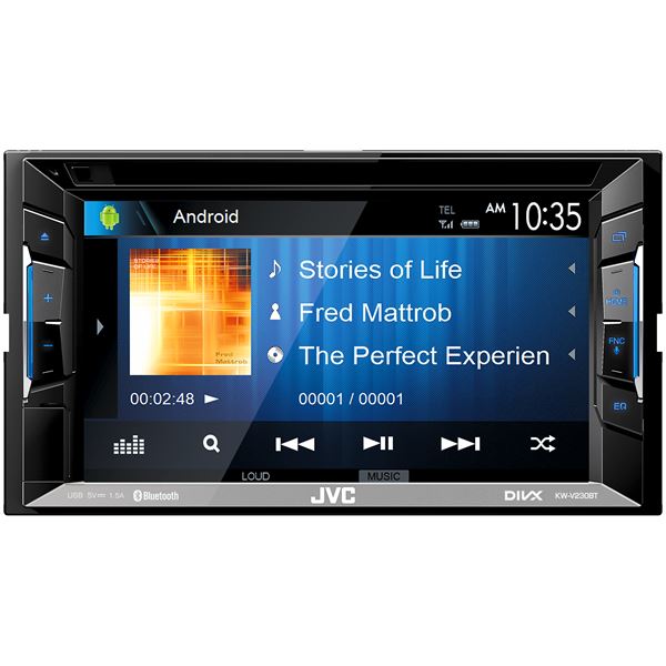 Autoradio Multim Dia Jvc Kw V Bt Feu Vert