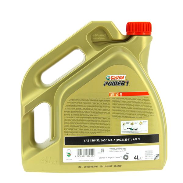 Huile Moteur Moto Castrol Power T W L Feu Vert