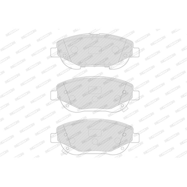 Jeu de Plaquette AVT FERODO FDB4824