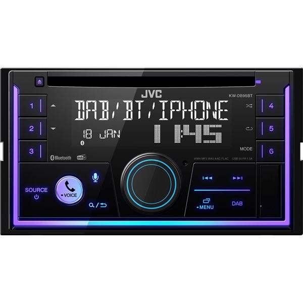 Autoradio Dab Bluetooth Kw Db Bt Jvc Feu Vert