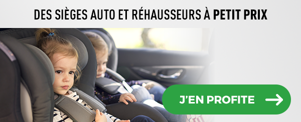siege auto a quel age