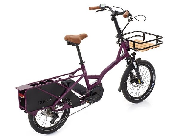Vélo électrique CARGO Violet KIFFY
