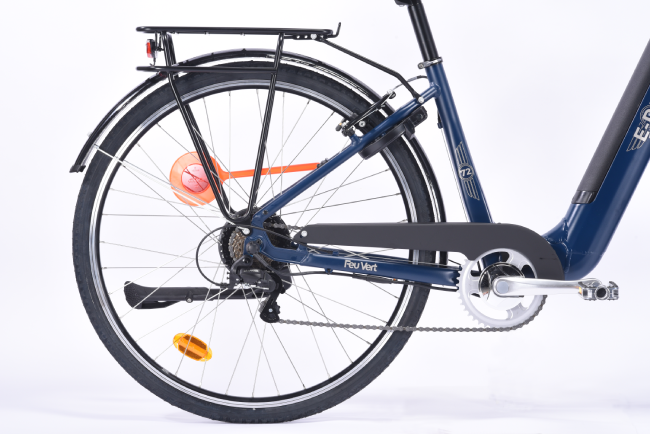 Vélo électrique E-ROLL 72 bleu