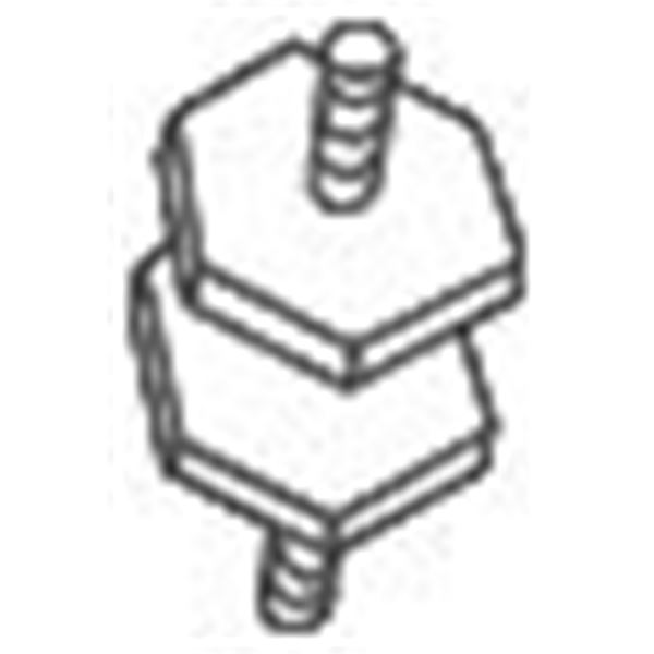 1 silentbloc d'échappement Bosal 255333