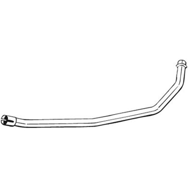 1 tuyau d'échappement Bosal 884009