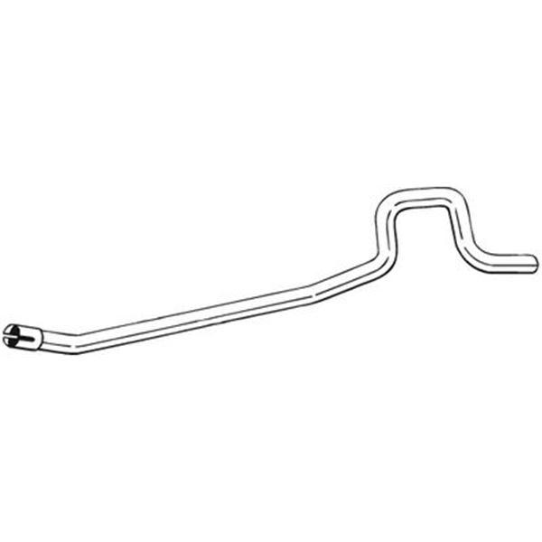 1 tuyau d'échappement Bosal 888177