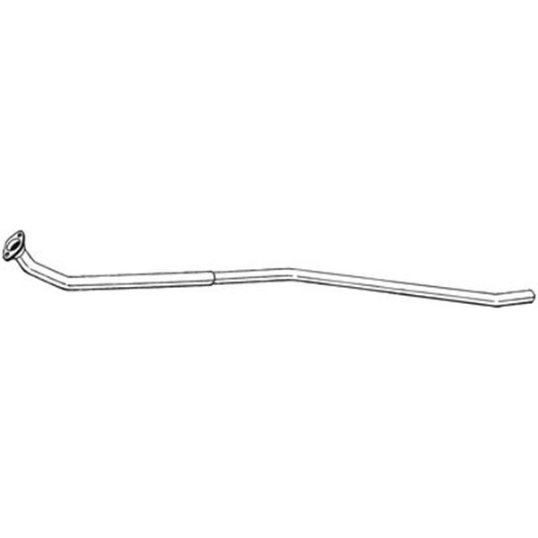 1 tuyau d'échappement Bosal 932715