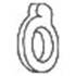 1 silentbloc d'échappement Bosal 255807