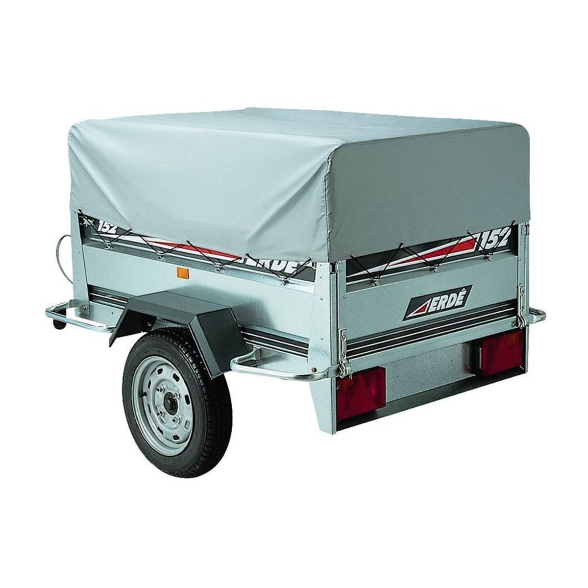 Bâche Haute Pour Remorques Erdé 233/233 Freinée/234x4/234x4 Freinée Et Fv P2.31x4