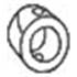 1 silentbloc d'échappement Bosal 255267