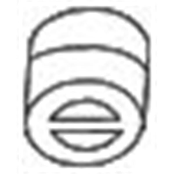 1 silentbloc d'échappement Bosal 255481