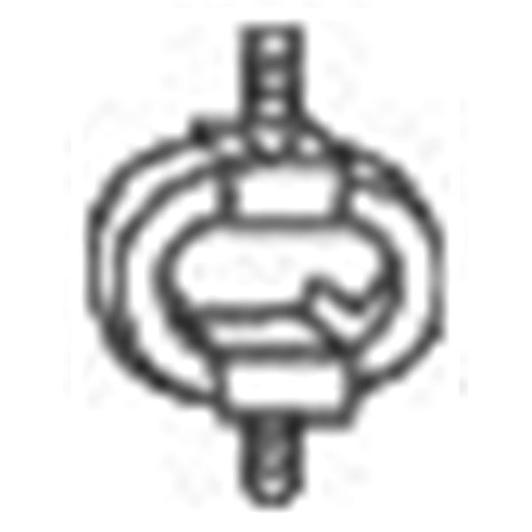 1 silentbloc d'échappement Bosal 255511