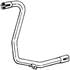 1 tuyau d'échappement Bosal 384627