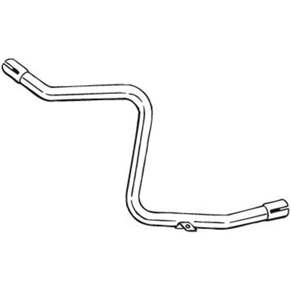 1 tuyau d'échappement Bosal 834925