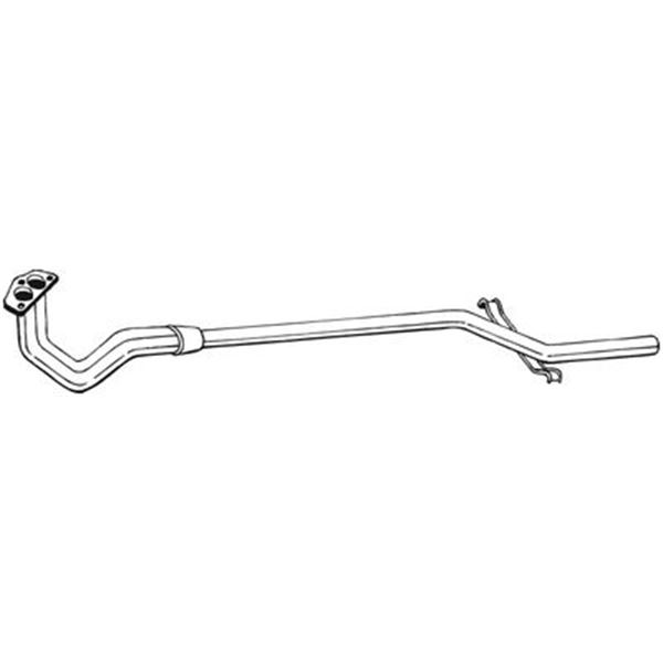1 tuyau d'échappement Bosal 935007