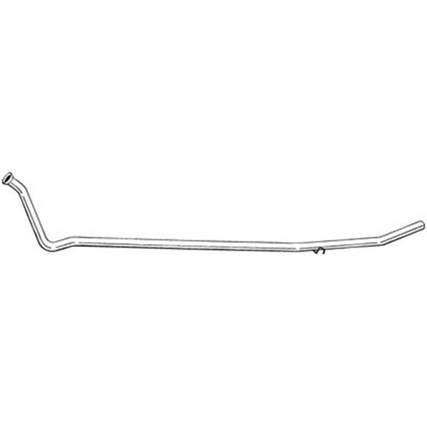 1 tuyau d'échappement Bosal 956011