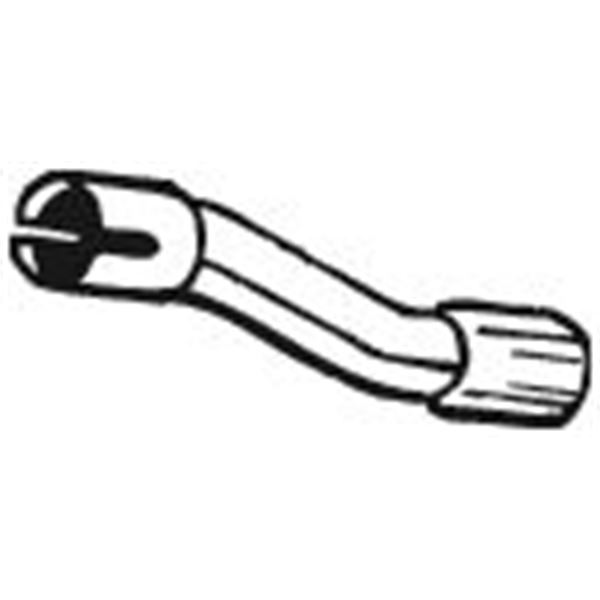 1 tuyau d'échappement Bosal 328303