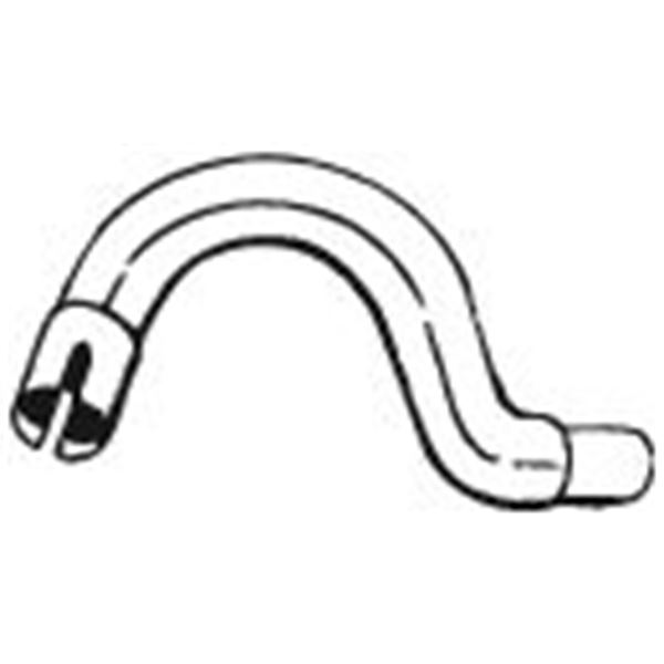 1 tuyau d'échappement Bosal 736003