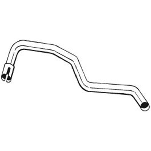 1 tuyau d'échappement Bosal 787047