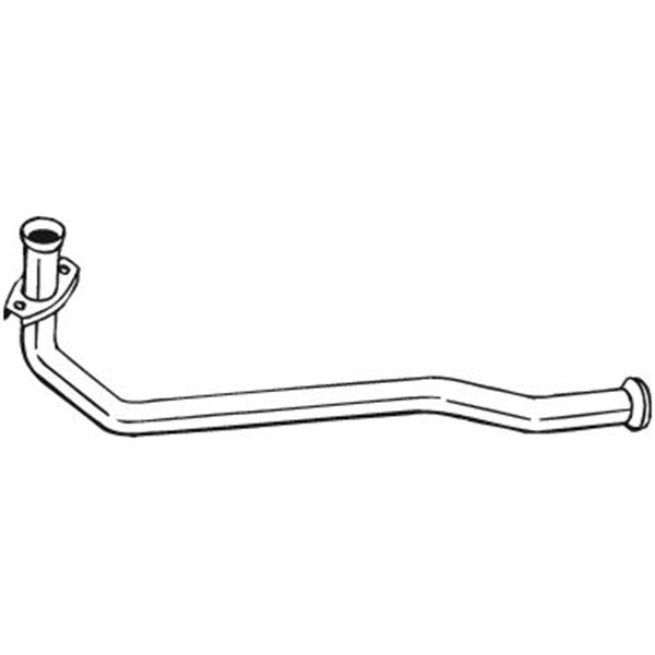 1 tuyau d'échappement Bosal 790417
