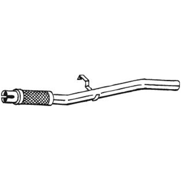1 tuyau d'échappement Bosal 825325