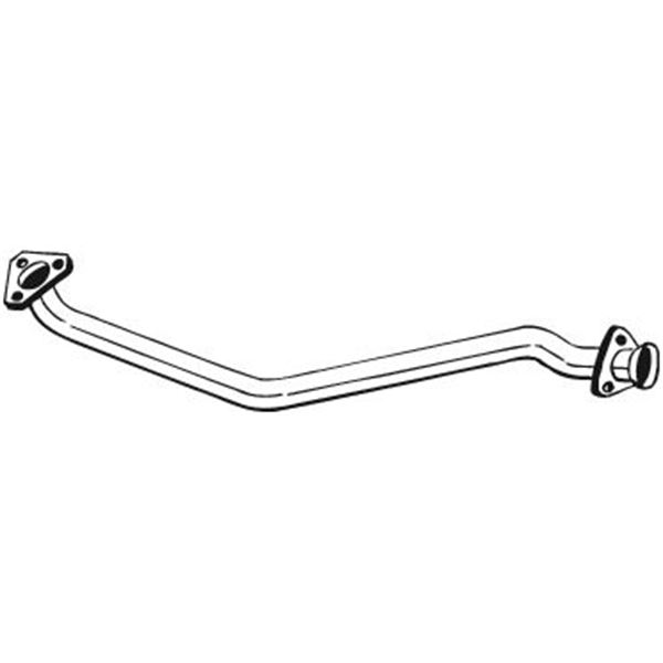 1 tuyau d'échappement Bosal 833943