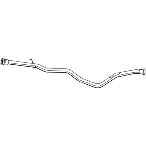 1 tuyau d'échappement Bosal 839041