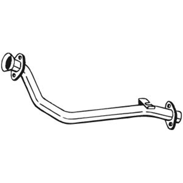 1 tuyau d'échappement Bosal 839321