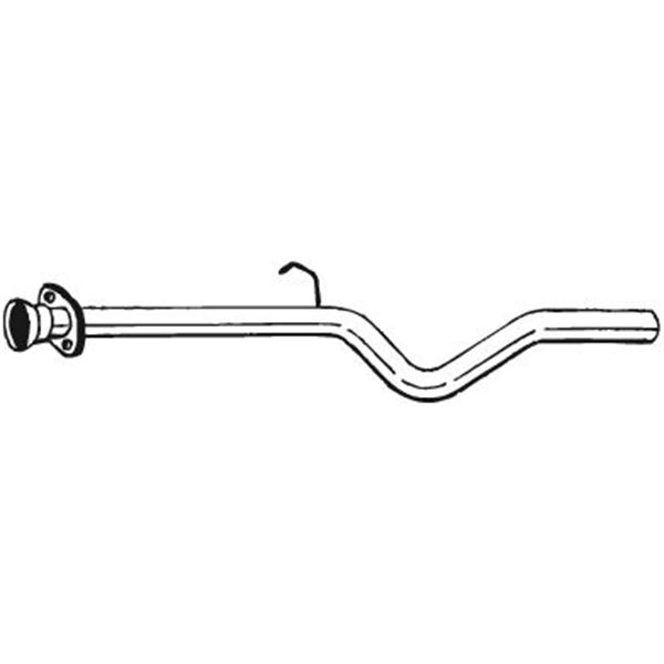 1 tuyau d'échappement Bosal 841497