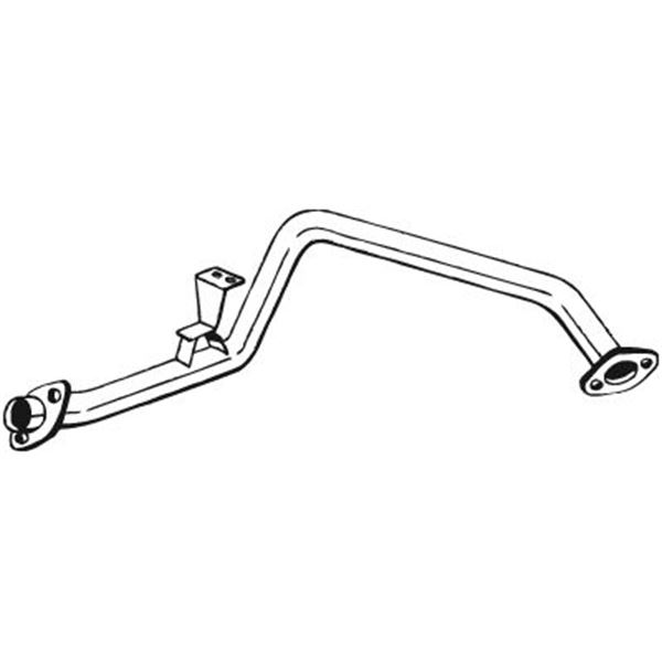 1 tuyau d'échappement Bosal 885039