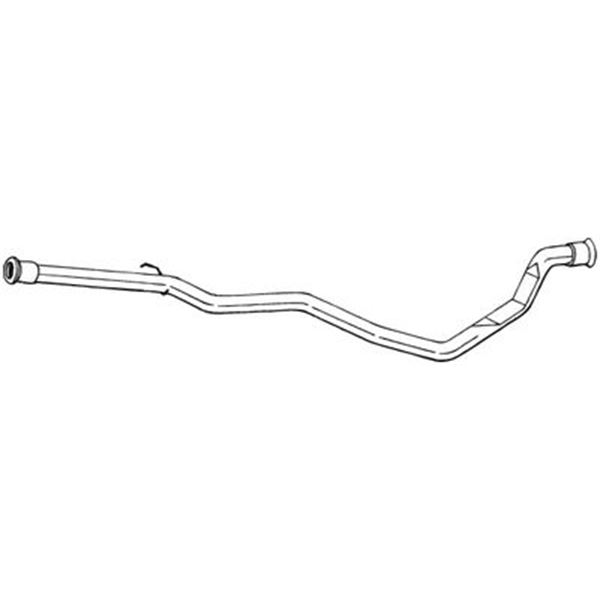 1 tuyau d'échappement Bosal 937837