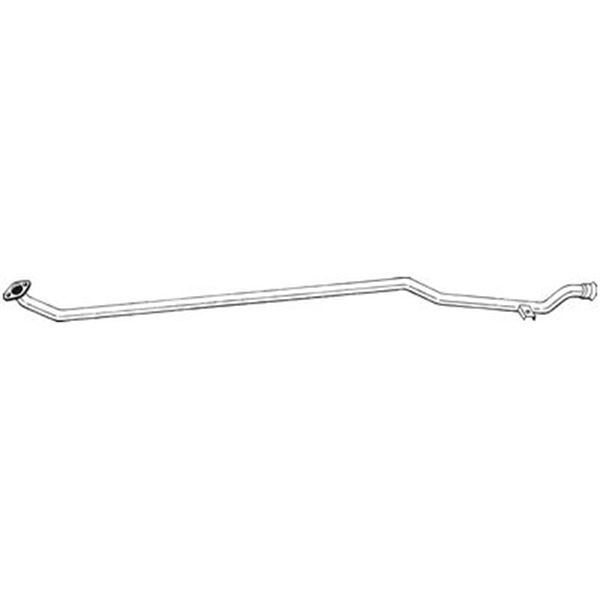 1 tuyau d'échappement Bosal 988579