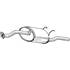 1 silencieux d'échappement arrière Bosal 163121