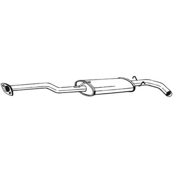 1 silencieux d'échappement intermédiaire Bosal 280767