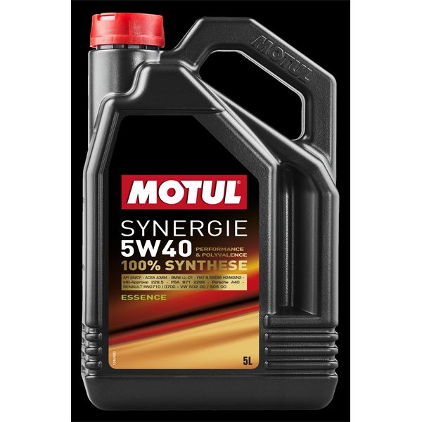 Huile moteur MOTUL Synergie Essence 5W40 5L