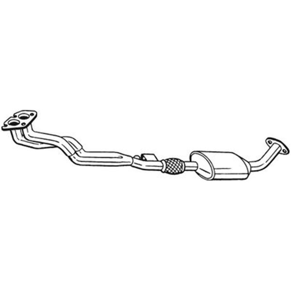 1 catalyseur Bosal 099605