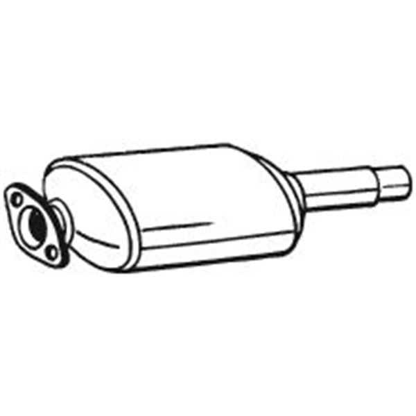 1 catalyseur Bosal 099956