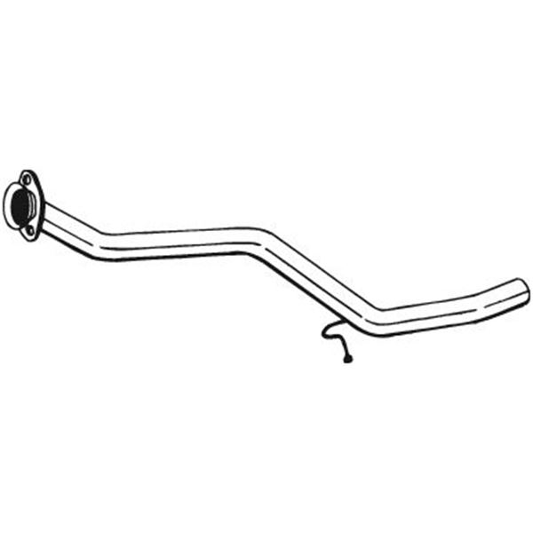1 tuyau d'échappement Bosal 813309
