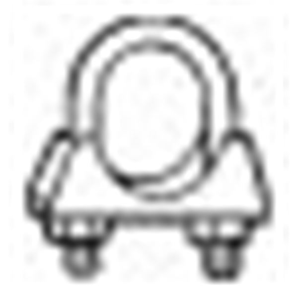 10 colliers d'échappement universel Bosal 250860