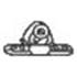 1 silentbloc d'échappement Bosal 255025