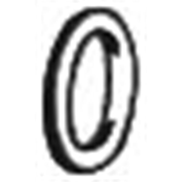 1 silentbloc d'échappement Bosal 255240