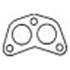 1 joint d'échappement Bosal 256015