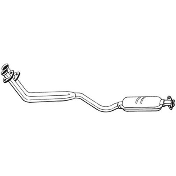 1 silencieux d'échappement avant Bosal 281299