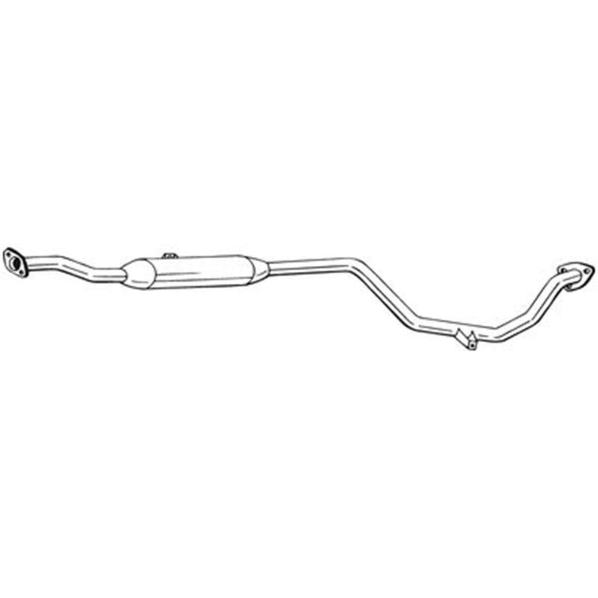 Silencieux D'échappement Intermédiaire Bosal 285275