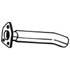 1 tuyau d'échappement Bosal 339157