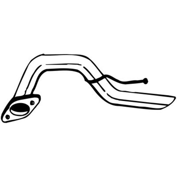 1 tuyau d'échappement Bosal 351783