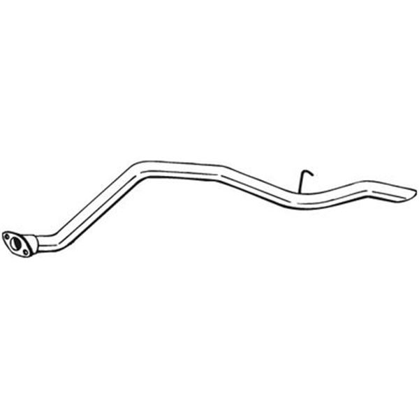1 tuyau d'échappement Bosal 436293