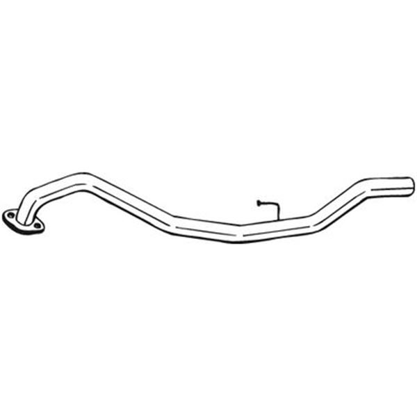 1 tuyau d'échappement Bosal 440095