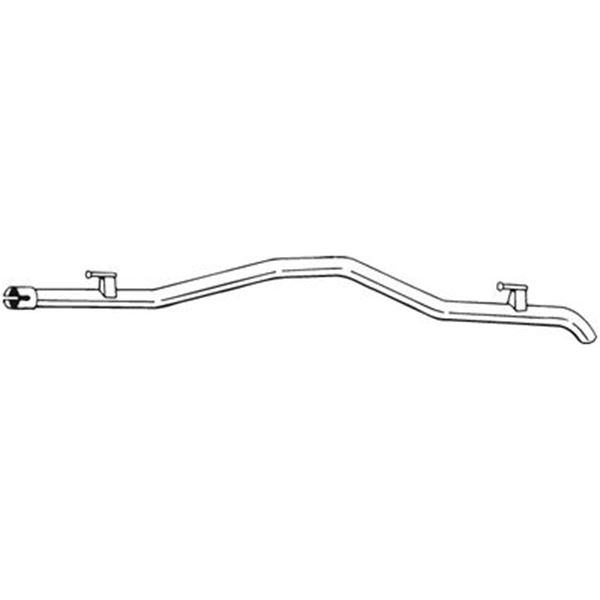 1 tuyau d'échappement Bosal 516151