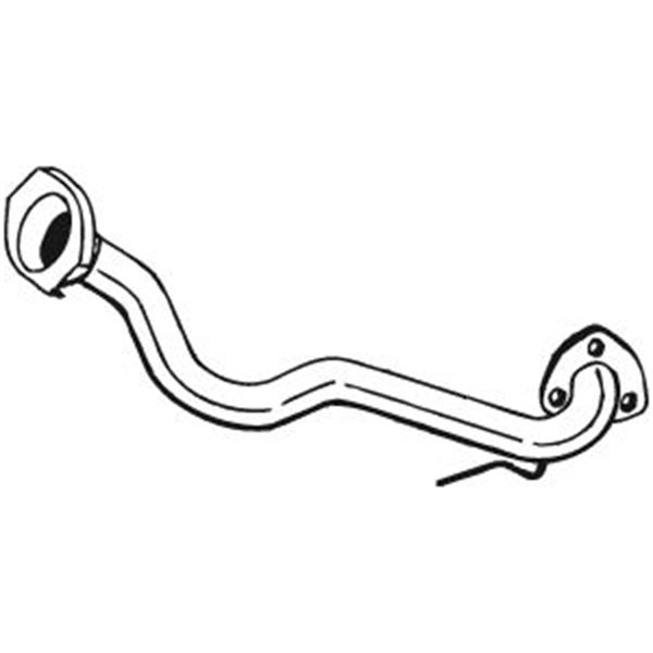 1 tuyau d'échappement Bosal 730207